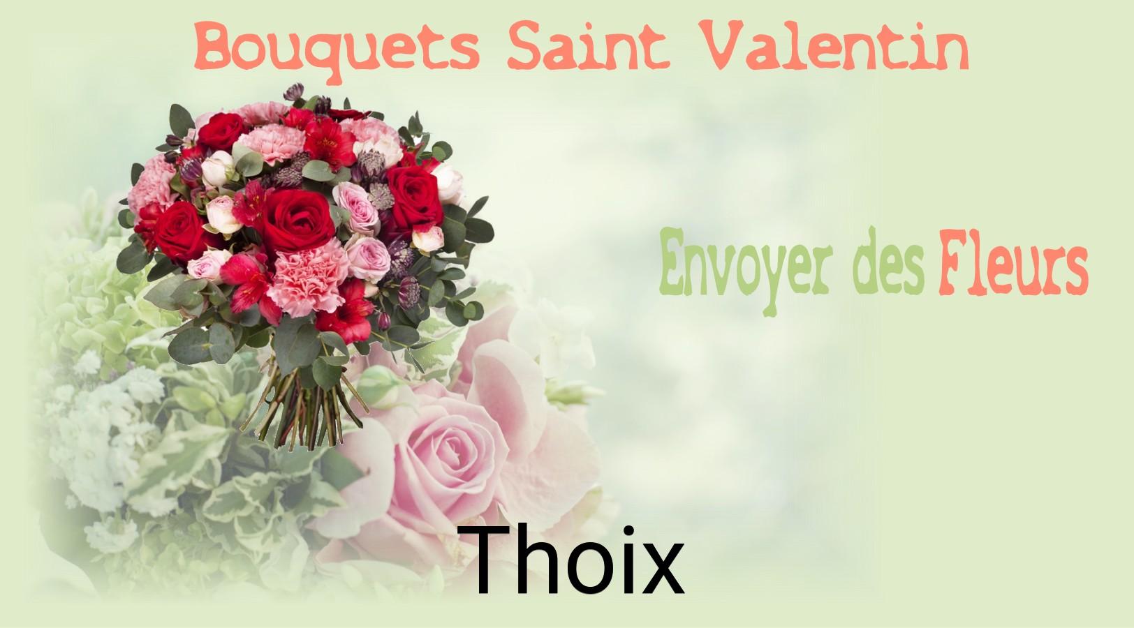 Roses de Saint-Valentin livrées à Thoix